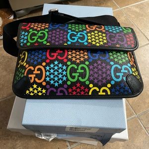 SOLD Elsewhere! Authentic Gucci Psychedelic Belt Bag in EXCELLENT CONDITION!